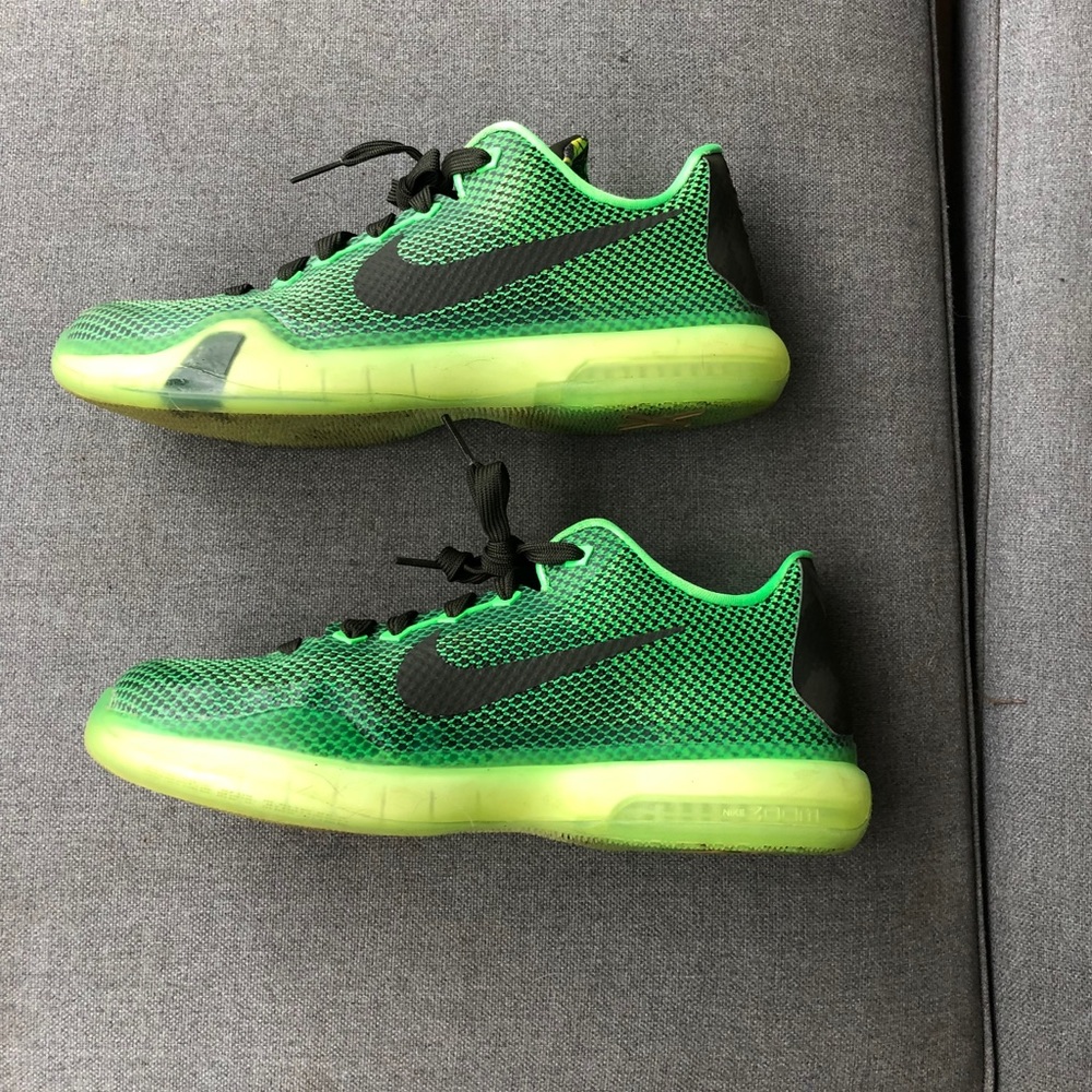 Nike Kobe basketball shoes.